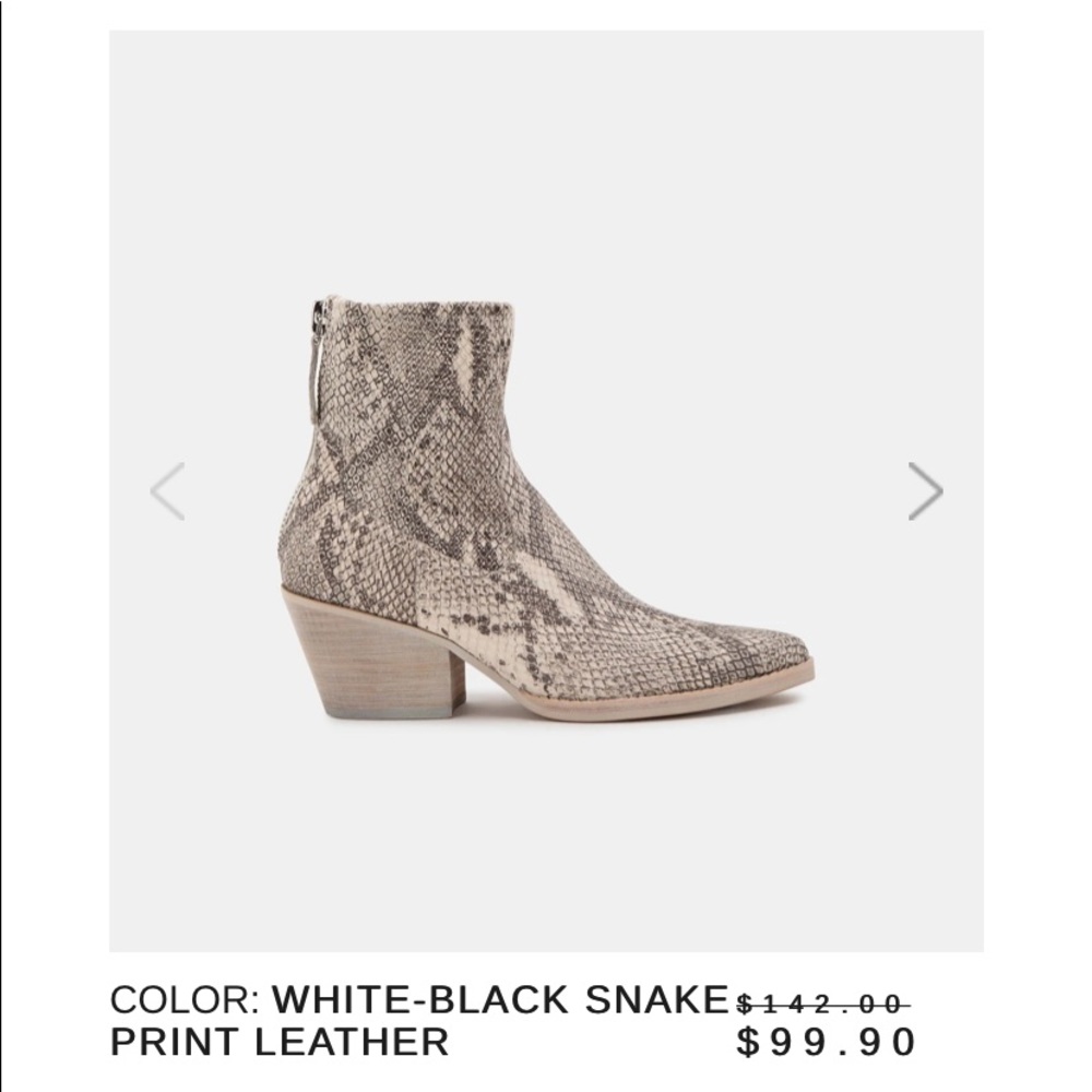 Dolce Vita Shanta Western Sock Bootie